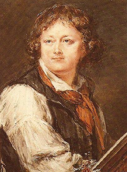 HALL, Peter Adolf Self-portrait oil painting image